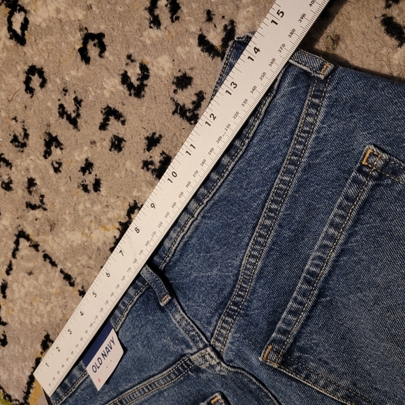 Old Navy Classic Blue Jeans Size 6 Pop Icon Skinny Denim New - Picture 6 of 7